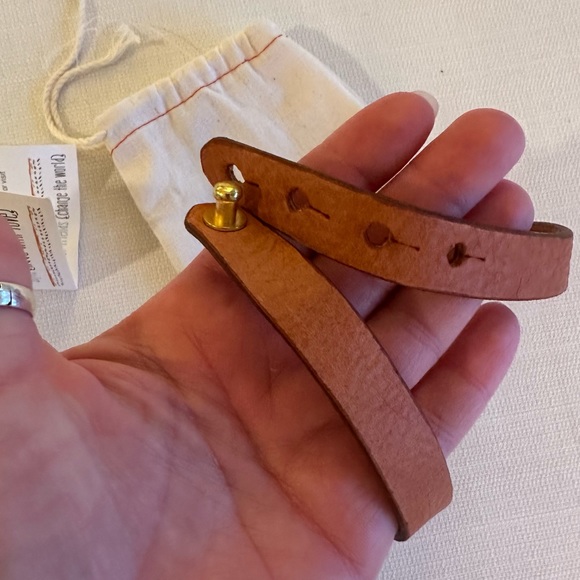 Noonday Collection Leather Wrap Bracelet “For the Love” Jen Hatmaker Collab - Picture 5 of 8